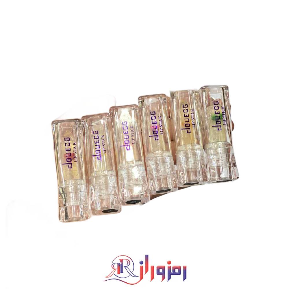 رژلب حرارتی گل دار دوسه پک 6 عددی ، بالم لب دوسه 2123